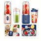 Hexa Blade Juicer Rechargeable Mini Automatic Electric Juicer 2in1
