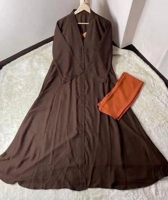 Georgette Plain Classic Abaya