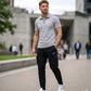 👕 Men Grey Dri-Fit Track Suit 2Pcs (Medium to XL)