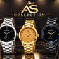 Moonston Pack of 3 Premium Watches – Luxury Gift Box | Stylish Men's Watch Set |